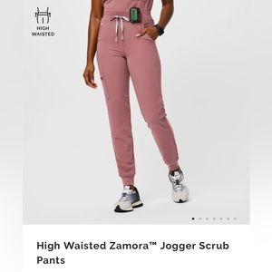 High waist Zamora jogger scrub pant